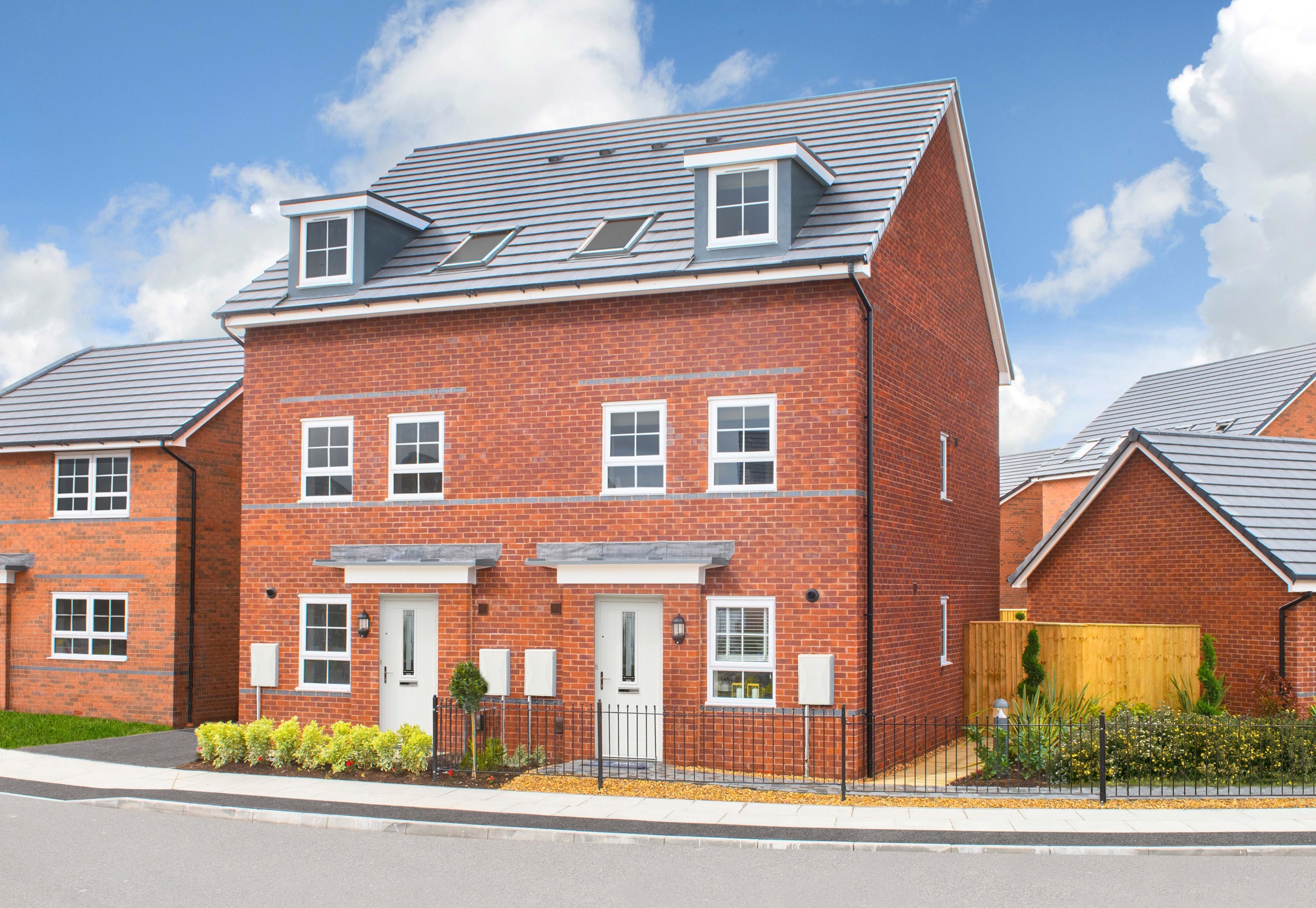 External image of the Norbury 3 storey home
